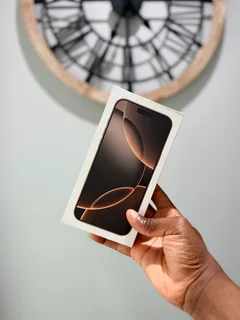 Sealed iPhone 16 Pro Max | 256GB Storage | Dual eSIM | Dessert Titanium | Open to all Networks