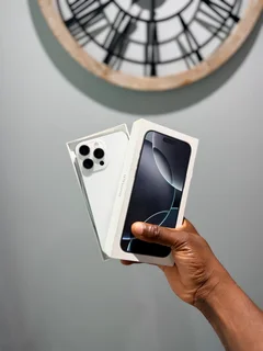 iPhone 16 Pro Max | 512GB Storage | Dual eSIM | White Titanium | Open to all Networks