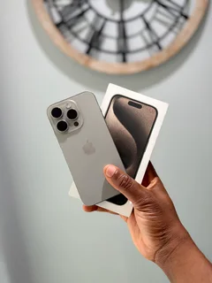 iPhone 15 Pro | 512GB Storage | Dual eSIM | Natural Titanium | Open to all Networks