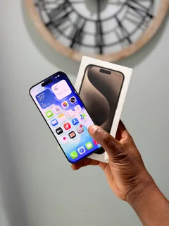 iPhone 15 Pro | 512GB Storage | Dual eSIM | Natural Titanium | Open to all Networks