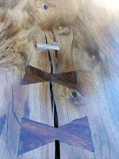 Live Edge Wooden Dining Table - R19 000