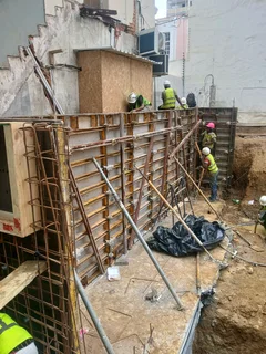 Formwork and Steel fixing