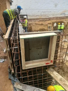 Formwork and Steel fixing