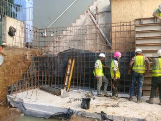 Formwork and Steel fixing