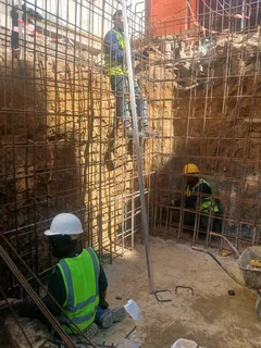 Formwork and Steel fixing