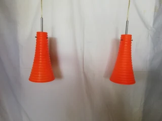 Matching Glass Hanging Lights