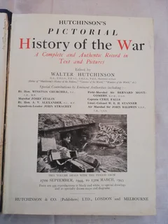 HUTCHESONS  COMPREHENSIVE HISTORY OF WORLD WAR TWO. 26VOLUMES.