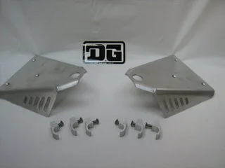 Suzuki LTZ A-Arm guards.