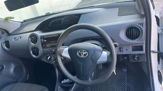 White Toyota Etios 2020 model