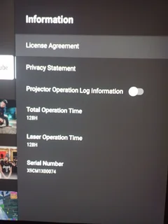 Epson EF-12, 3LCD, Full HD, 1000 Lumens, Portable Laser Projector