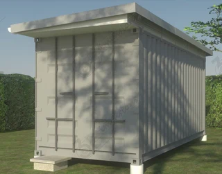 MOBILE HOME - 20 FOOT CONTAINER HOME