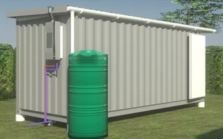 MOBILE HOME - 20 FOOT CONTAINER HOME