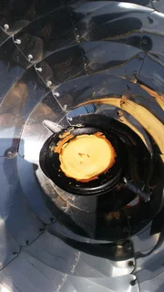 Solar Oven with lifetime outdoor use and storage warranty.