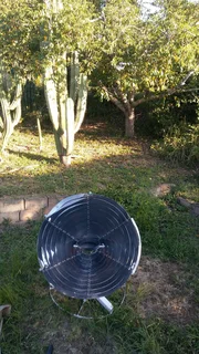 Solar Oven with lifetime outdoor use and storage warranty.