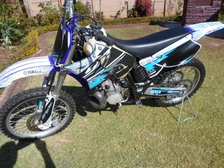 2002 Yamaha YZ 250 off road.