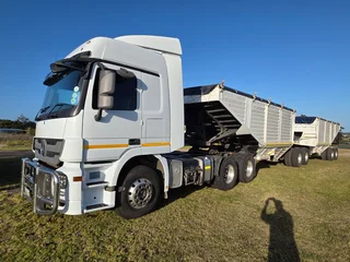 2018 Merc Actros met dumper