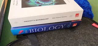 Microbiology and biology university text books