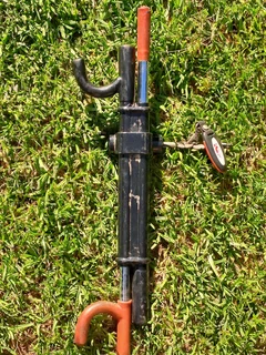 Double Rod Steering Wheel Lock with 2 keys