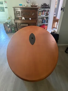 Board room table and chairs