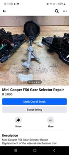 Mini Cooper F56 Gear Selector Repair