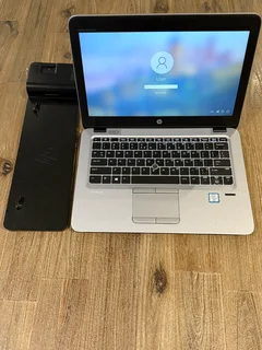 HP ELITEBOOK 820 G3, CORE i5, 8 GB RAM, 256 GB SSD, BRAND NEW BATTERY, ORIGINAL HP DOCKING STATION