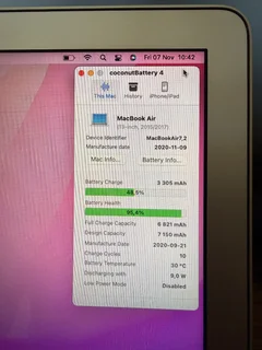 2017, 13 INCH MACBOOK AIR, CORE i5, 8 GB RAM, 128 GB SSD, 6 MONTH WARRANTY, MACOS MONTEREY, NEW