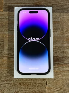 IPHONE 14 PRO, 128 GB, DEEP PURPLE, A2890, EXCELLENT CONDITION, CHARGER, iOS 26.1, COVER AND BOX