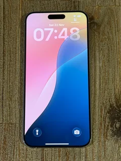 Iphone 15 Pro Max, 256 Gb, White Titanium, A3106, Immaculate, Cover, Charger, Ios 26.1, Bargain