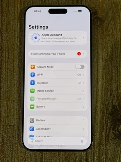 IPHONE 15 PRO MAX, 256 GB, WHITE TITANIUM, A3106, IMMACULATE, COVER, CHARGER, iOS 26.1, BARGAIN