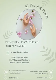 Nail Treatment promotion