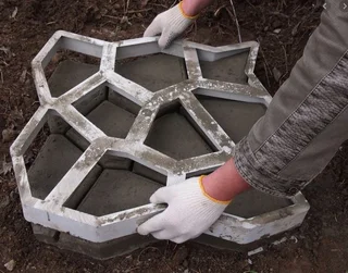 DIY, Large, Paving Mold, November special, Stencils, Paving