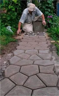 DIY, Large, Paving Mold, November special, Stencils, Paving