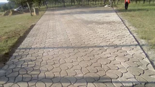 DIY, Large, Paving Mold, November special, Stencils, Paving,  Model C