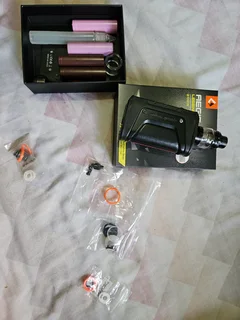 Geek Vape Aegis box vape with 2 sets of rechargeable batteries