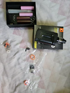 Geek Vape Aegis box vape with 2 sets of rechargeable batteries