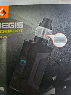 Geek Vape Aegis box vape with 2 sets of rechargeable batteries