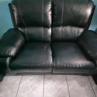 1 X 2 Seater Leatherette Sofa  Excellent Condition Urgent Urgent Sale