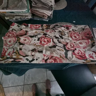 Material and small carpets for sale,  different colours and patterns , mats are 30cm x 30cm