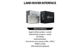 Land Rover Apple CarPlay Android Auto Media Interface