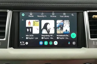 Land Rover Apple CarPlay Android Auto Media Interface