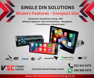 Single Din Solutions- Modern Features