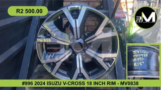 #996-2024 ISUZU V-CROSS 18 INCH RIM-MV0838