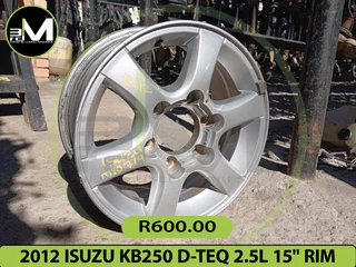 MV0719 2012 ISUZU KB250 D-TEQ 2.5L 15 INCH RIM #312