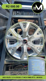 MV0835-2023 ISUZU 1.9 V-CROSS 17 INCH RIMS-#773