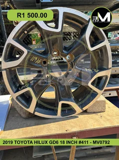 MV0792-2019-TOYOTA-HILUX-GD6-18-INCH-#411 - Ad posted by 3rd MILLENNIUM NEW &amp; USED PARTS