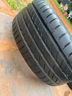 18" Audi wheels and tyres.