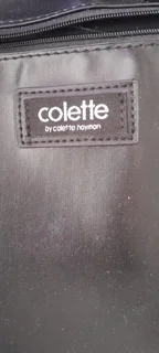 Genuine Colette Hayman Leather Handbag-Near New