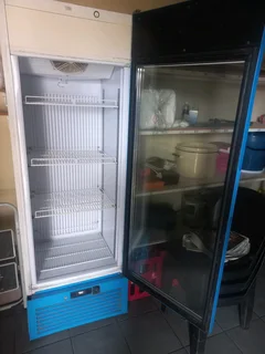 Single door display freezer