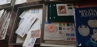 stamps, coins, medals, bank notes