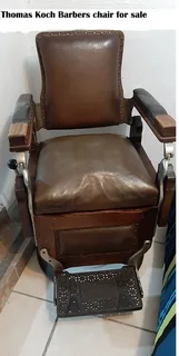 Thomas Koch barbers chair